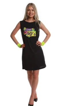 Jurk I love the 90s