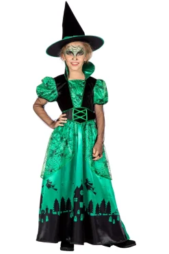 Jurkje groene heks lang