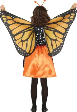 Jurk Orange Butterfly Girl
