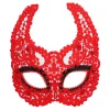 Kanten oogmasker Duivel
