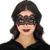 Kanten oogmasker zwart