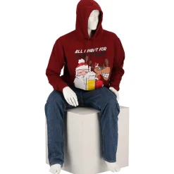 Kerst Hoody Santa Rudolf Beer