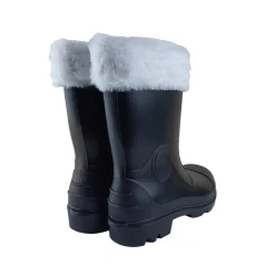 Kerstman laarzen met bont