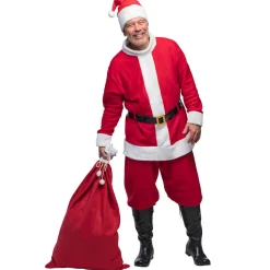 Kerstman zak 100x60cm