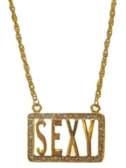 Ketting goud sexy