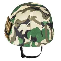 Kinderhelm militair camouflage