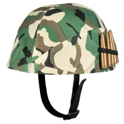 Kinderhelm militair camouflage
