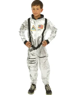 Kinderkostuum Astronaut Zilver