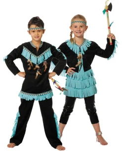 Kinderkostuum Indiaan Wishbone voor Meisjes