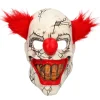 Latex gezichtsmasker Wicked clown