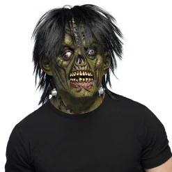 Latex hoofdmasker Creepy monster
