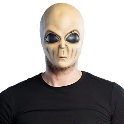 Latex hoofdmasker Wrinkly alien