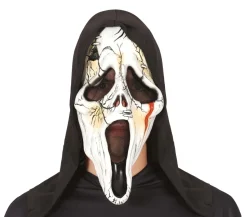 Latex masker Scream deluxe