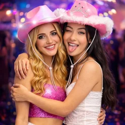 LED Cowgirl hoed Blush Bandit