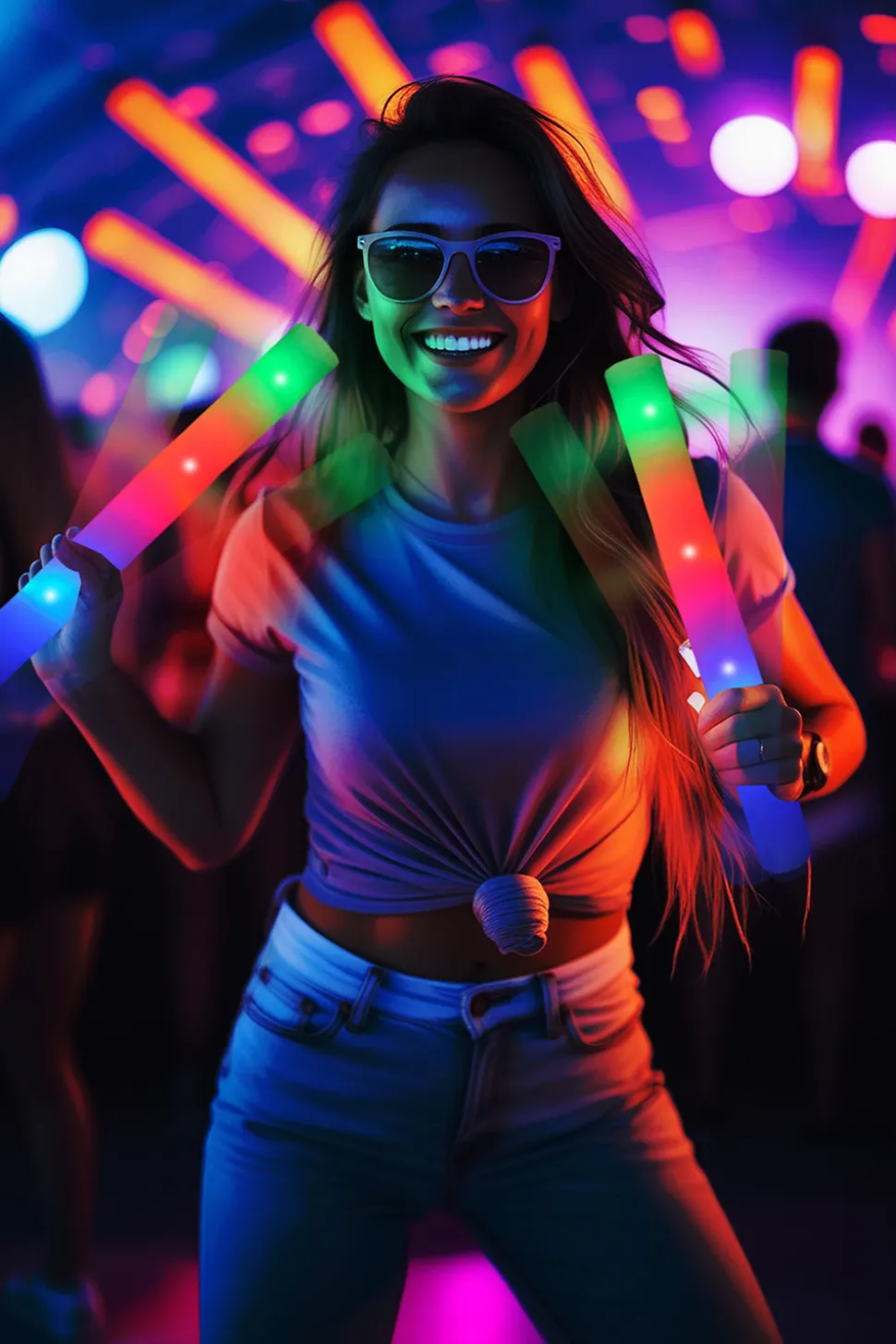 Led Stick Multicolor 48cm