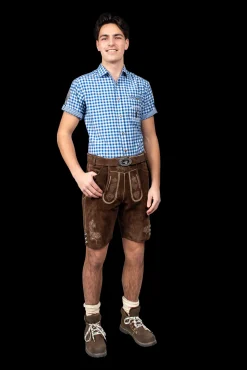 Lederhose Gurtel Brown