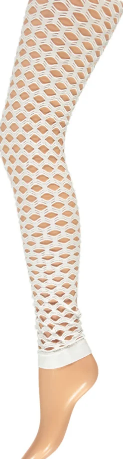 Legging gaten wit