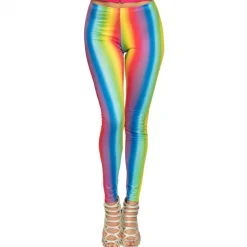 Legging stretch regenboog