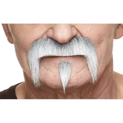Luxe Opa Baard en Snor