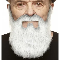 Luxe Oude Koopman Baard en Snor