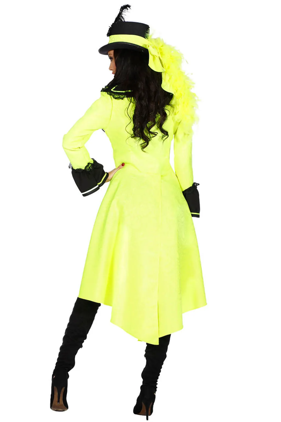 Luxe Damesjas - neon geel