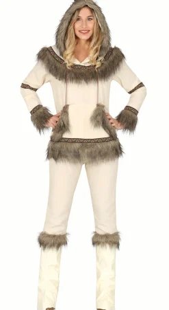 Luxe Eskimo kostuum voor dames