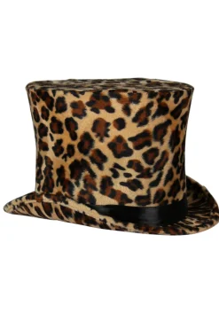 Luxe Hoge Hoed panterprint