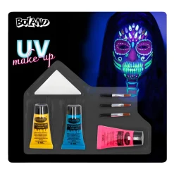 Make-up kit Bright skull UV