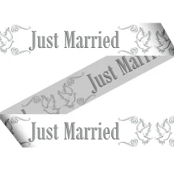 Markeerlint Just Married 15Mtr/stk