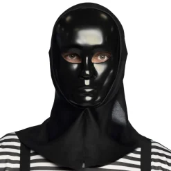 Masker Mime met kap