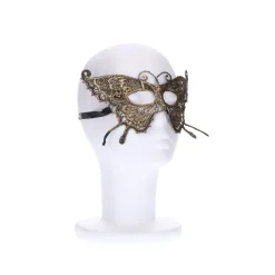 Masker vlinder goud
