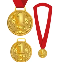 Medaille Kampioen 1e