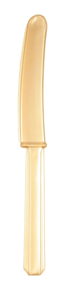 Messen plastic goud