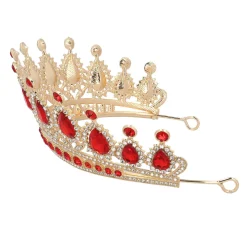 Metalen tiara Royal Christina