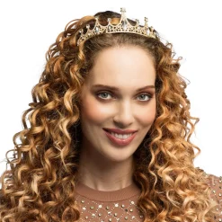 Metalen tiara Royal Julia
