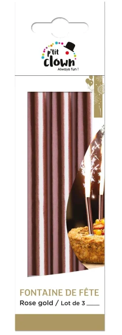 Metallic ijsfontein 3st