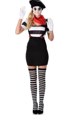 Mime Girl kostuum