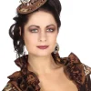 Minihoedje Steampunk met klok