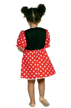 Minnie mouse kostuum voor baby