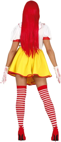 Miss McKiller clown kostuum dames