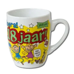 Mok Cartoon - 18 jaar