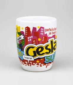 Mok Cartoon Geslaagd Super