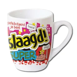 Mok Cartoon Geslaagd Super