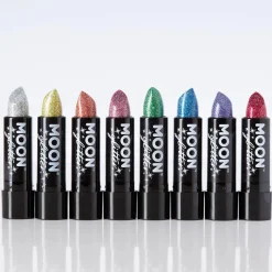 Moon Holographic Glitter Lipstick