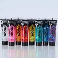 Moon Iridescent Chunky Glittergel