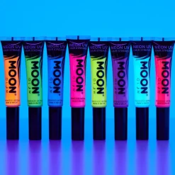 Moon Neon UV hair streaks