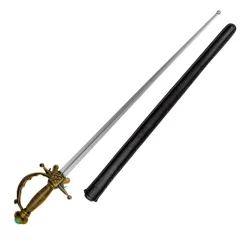 Musketiersdegen met schede 65cm