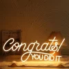 Neon LED Sign Congrats You Did It
