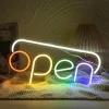 Neon LED Sign Open