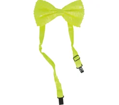 Neon Pailletten vlinderstrik